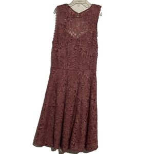 city Studio pink glittery dress